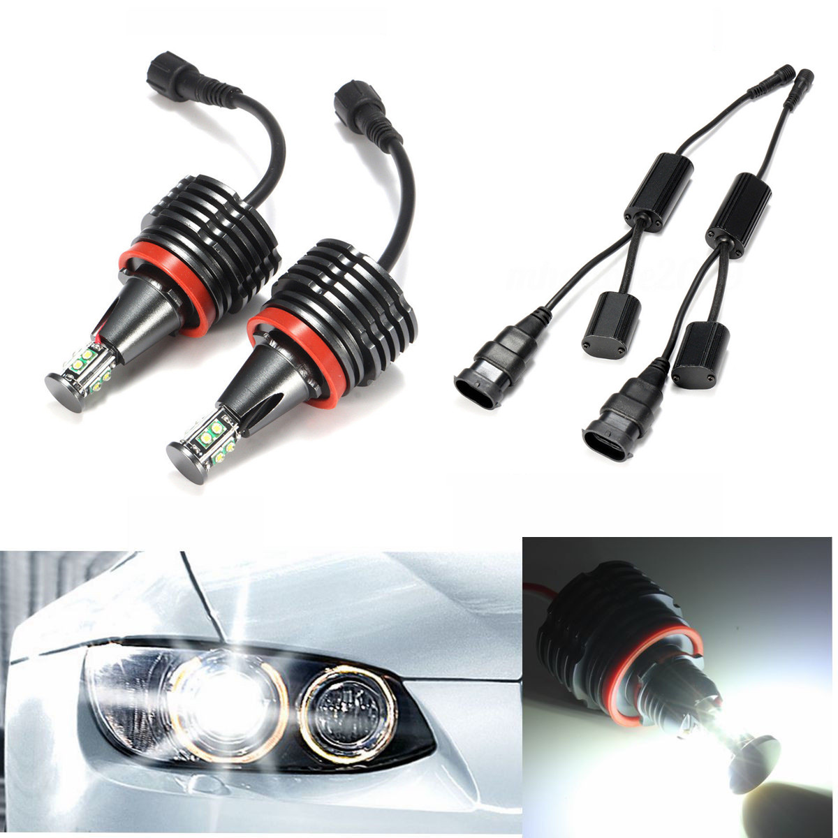 Fits BMW 1 Series E87 55w ICE Blue Xenon HID Front Fog Light Bulbs Pair
