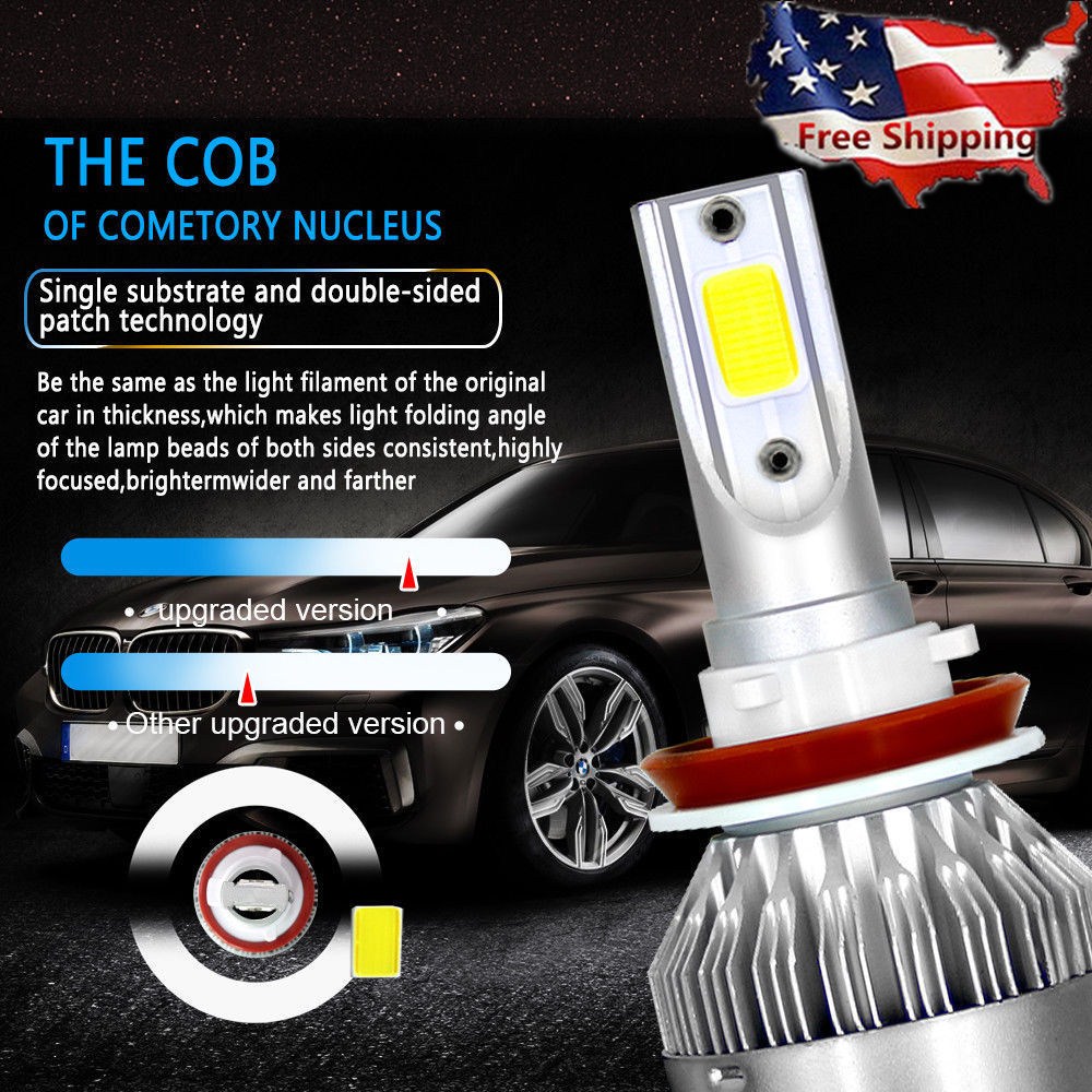 Stock Fit LED Headlight Bulbs for Toyota Prius 20102017 Low Beam All