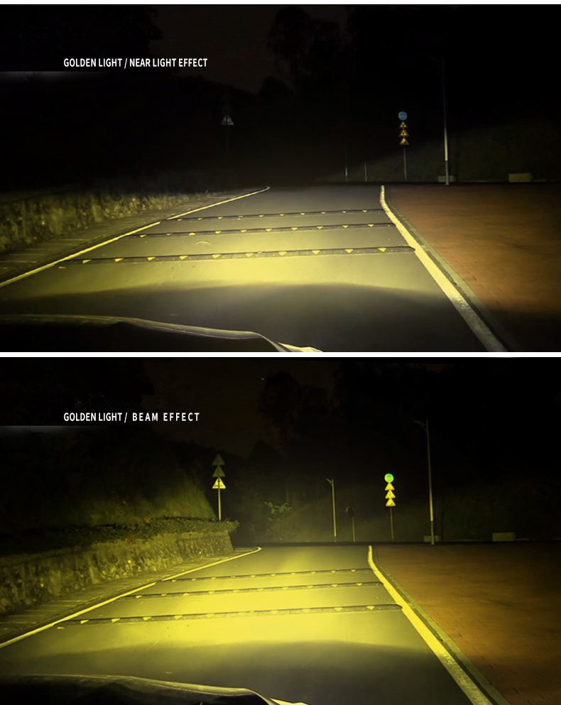 Halogen Bulb H1 Base 100W 12V Yellow 3000K - Fog &amp; Driving Lights