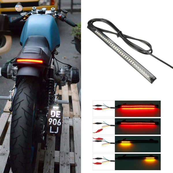 33-SMD LED Bar Brake Tail Light /& Left//Right Turn Signal Lamp for Ducati Moto