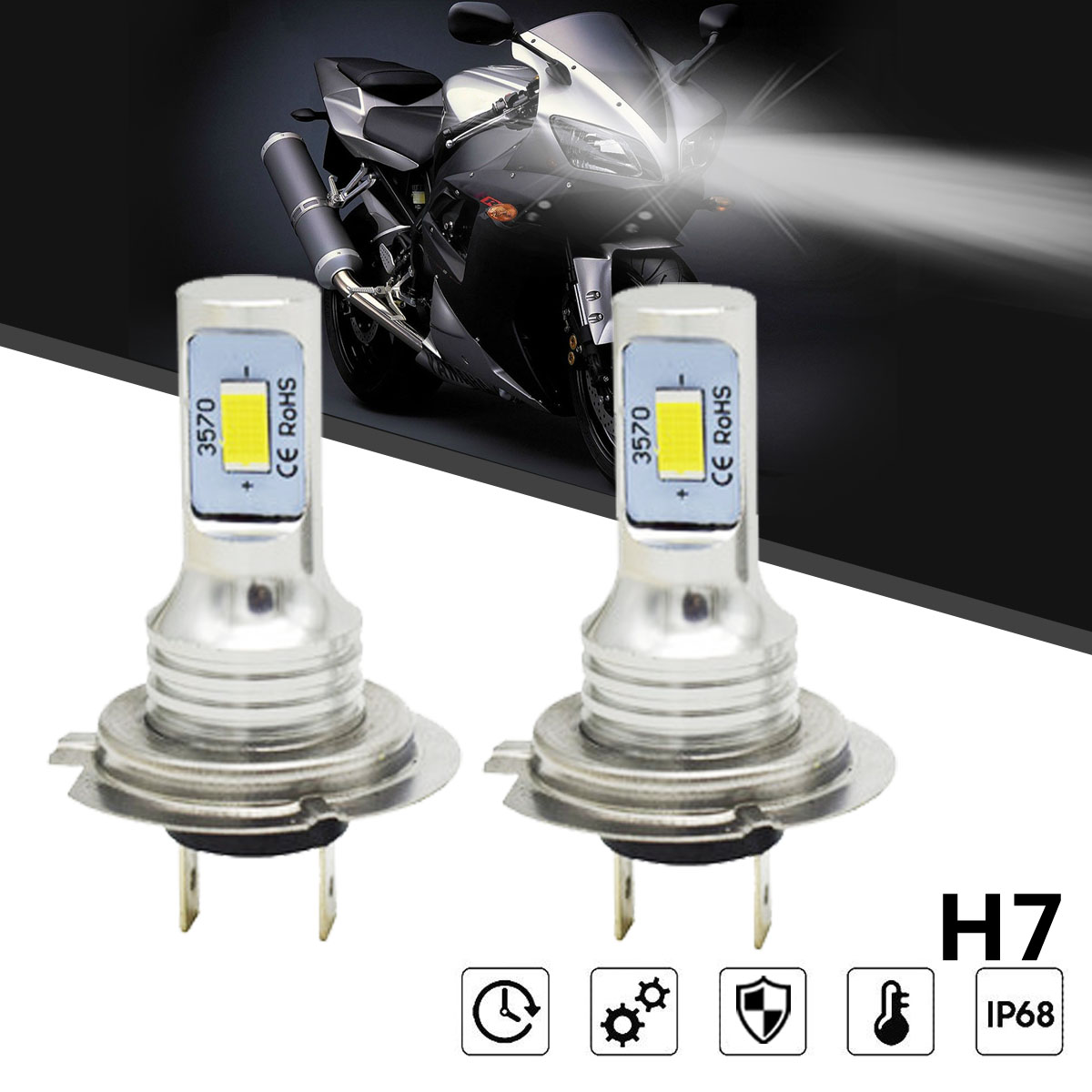 H7 led headlight bulb kit for the yamaha super tenere Cyclops H7 Led Headlight Bulb Kit For The Yamaha Super Tenere 189 99 Picclick Uk