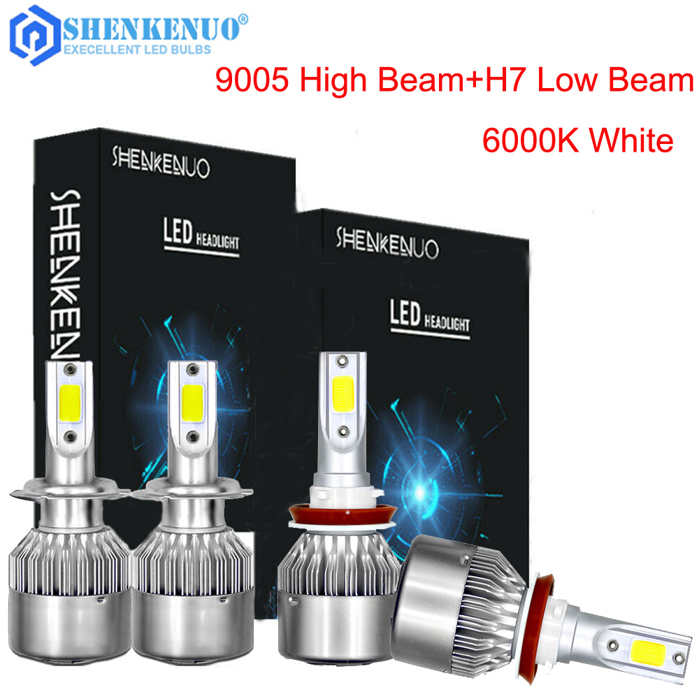 For Subaru Legacy Outback 2005-2014 Combo LED Headlight Bulbs High Low ...