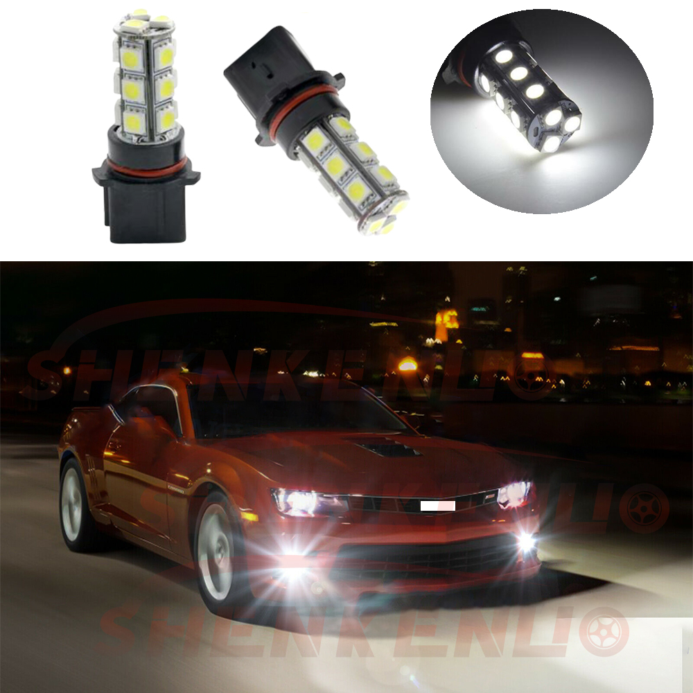 6000K P13W LED Daytime Running Light Bulbs For Chevy Camaro 2010 2011
