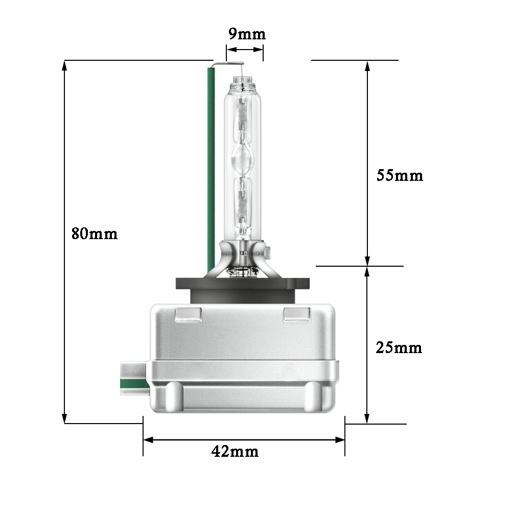 Front HID Headlight Bulb For Jeep Grand Cherokee 20142017 High/Low