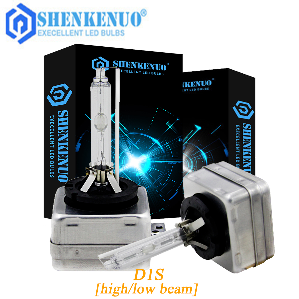 Front Stock HID Headlight Bulbs For Cadillac DTS 2006 20072011 Low