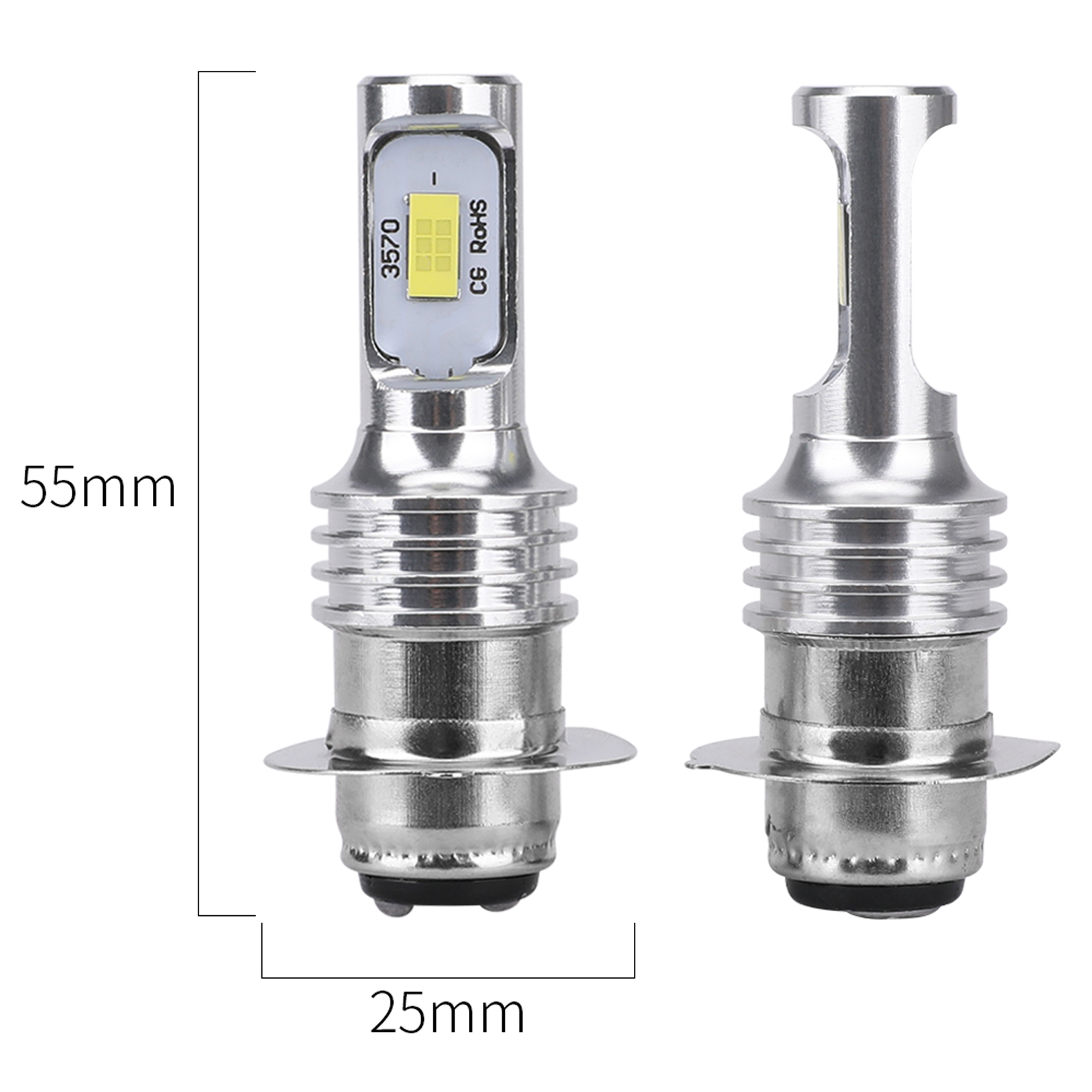 For Honda TRX 250 300 400 450 700 - LED Bulbs 6000K White