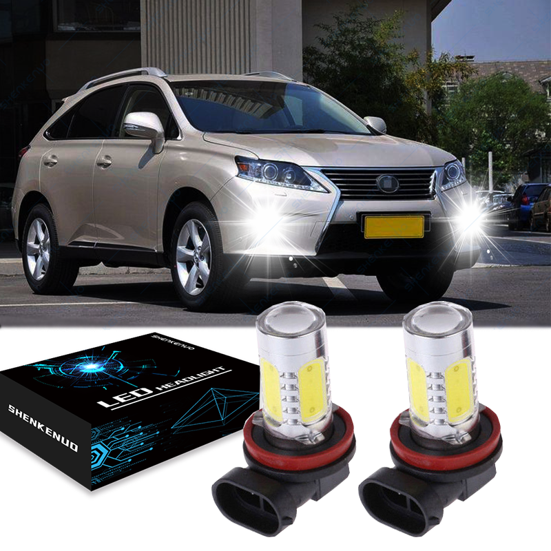 For Lexus RX350 20102015 2PC 6000k White LED Fog Light bubls eBay