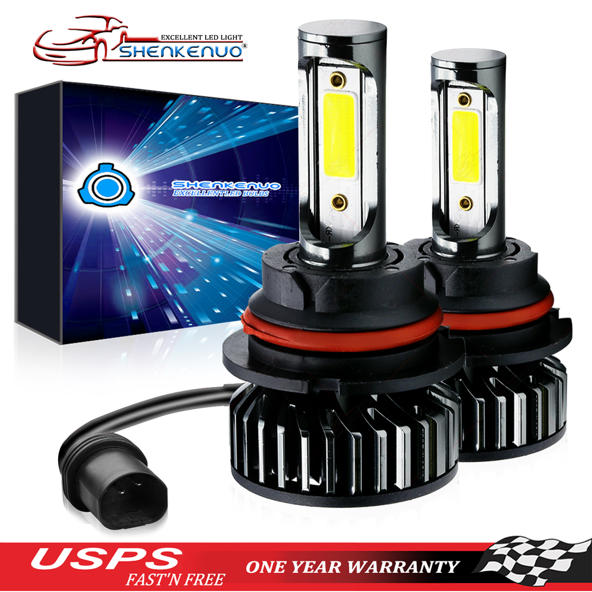 パーツ Nihon Lighting LED Conversion Kit Nihon Lighting LEDコンバーションキット HB3/4 6500K 6400lm
