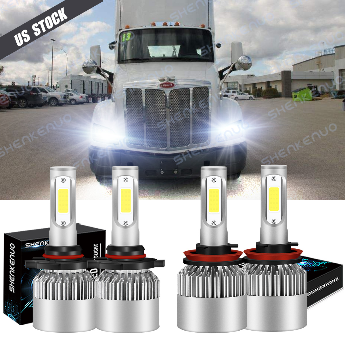 ツピ Amazon.com: KUAFU Pair Headlight w/Adjusters + Corner Light