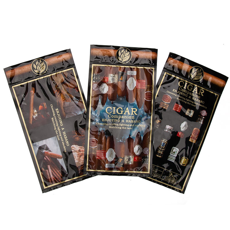 3 PCS HumiZip HumiZip Cigar Herb Travel Bag Humidor With Humidifier 65