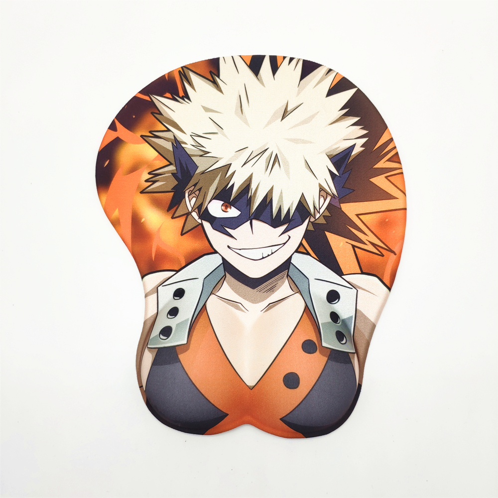 My Hero Academia Bakugou Katsuki 3D Mouse Pad mouse mat Wrist Rest