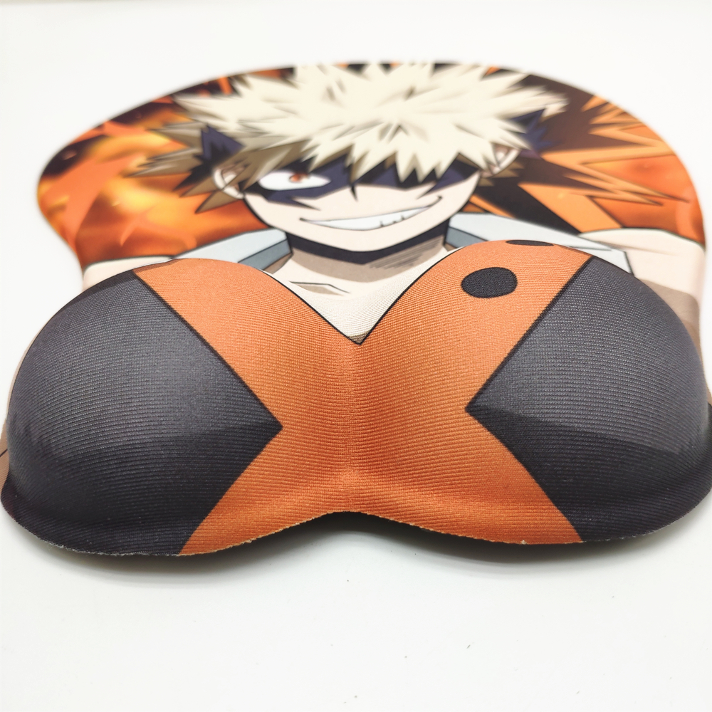 My Hero Academia Bakugou Katsuki 3D Mouse Pad mouse mat Wrist Rest