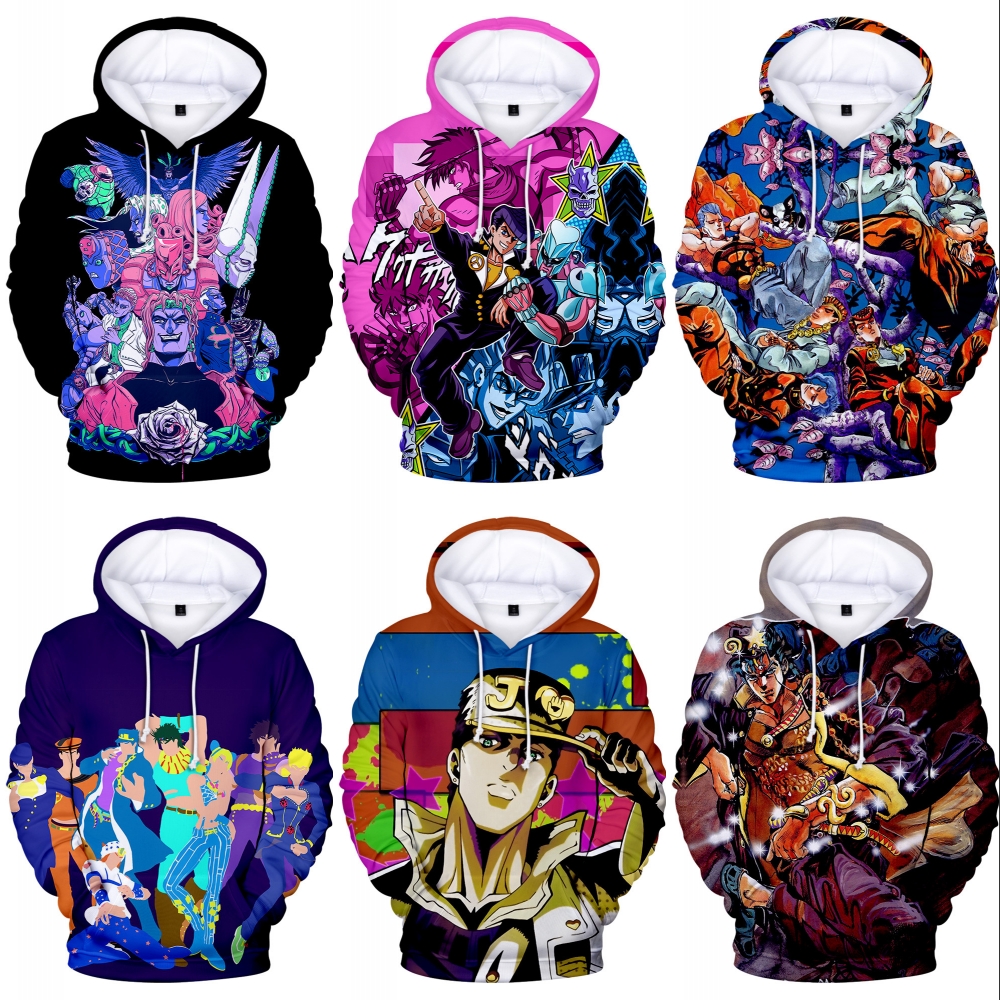 jojo bizarre hoodie