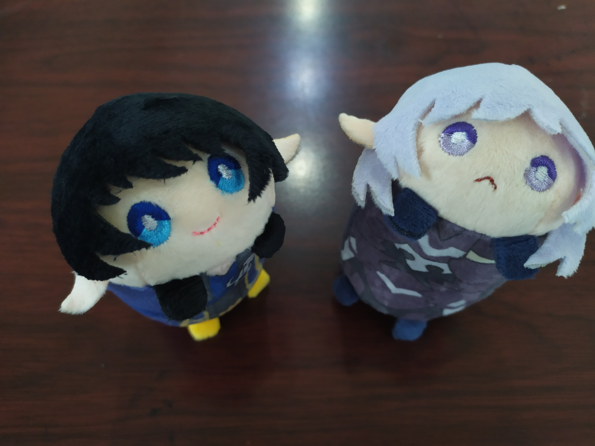 Final Fantasy XIV FF14 Plush Doll Toy Keychain Keyring Charm Haurchefant Greys