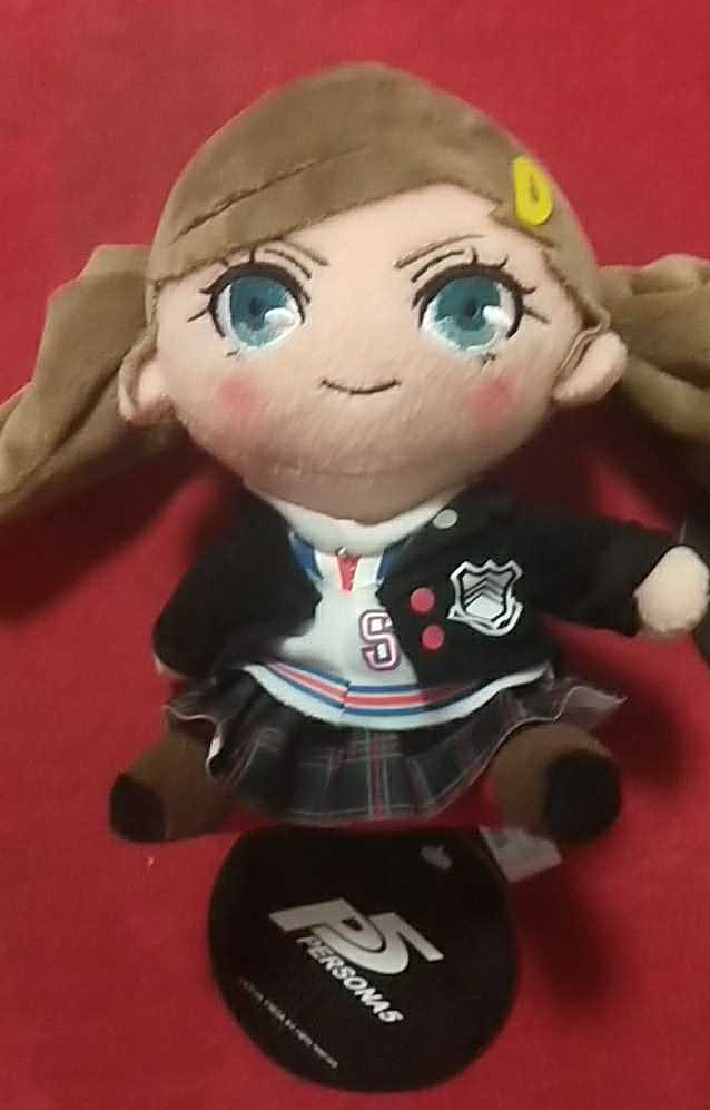Persona 5 P5 Joker Ann Takamaki Plush Stuffed Doll Cushion Pillow
