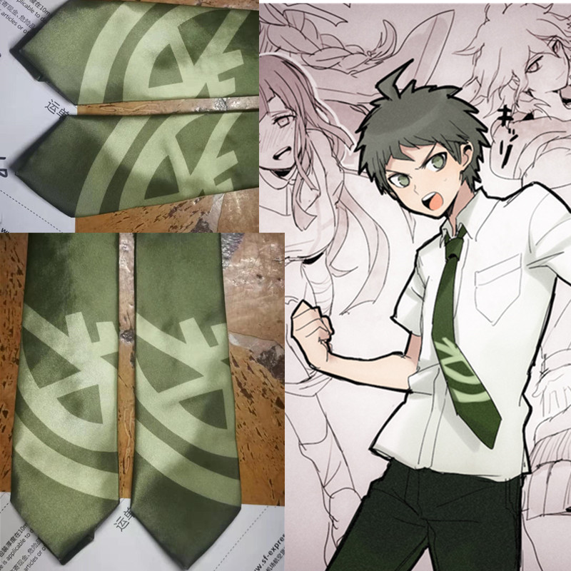 Anime Super Danganronpa 2 Dangan Ronpa Hinata Hajime Cosplay Costume Tie