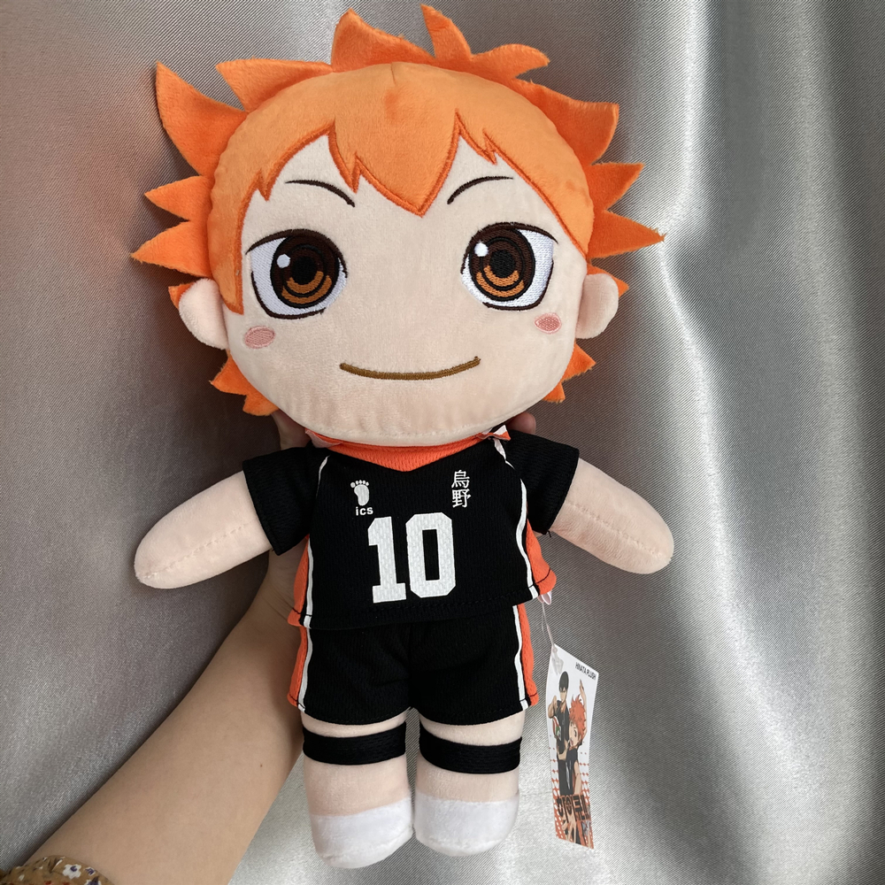 kageyama and hinata crow plush