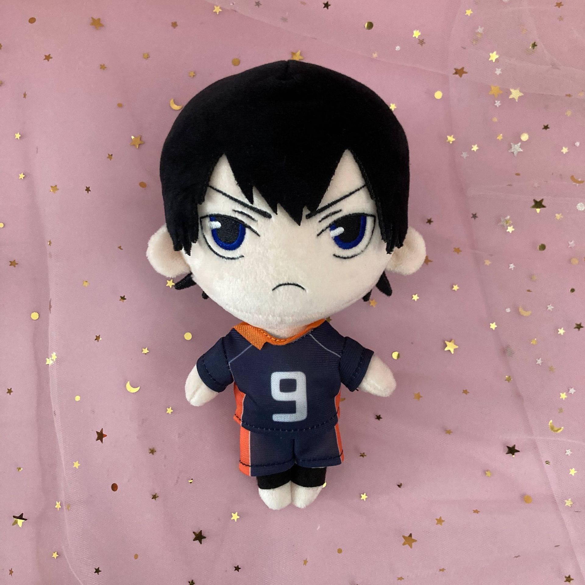 kageyama and hinata crow plush