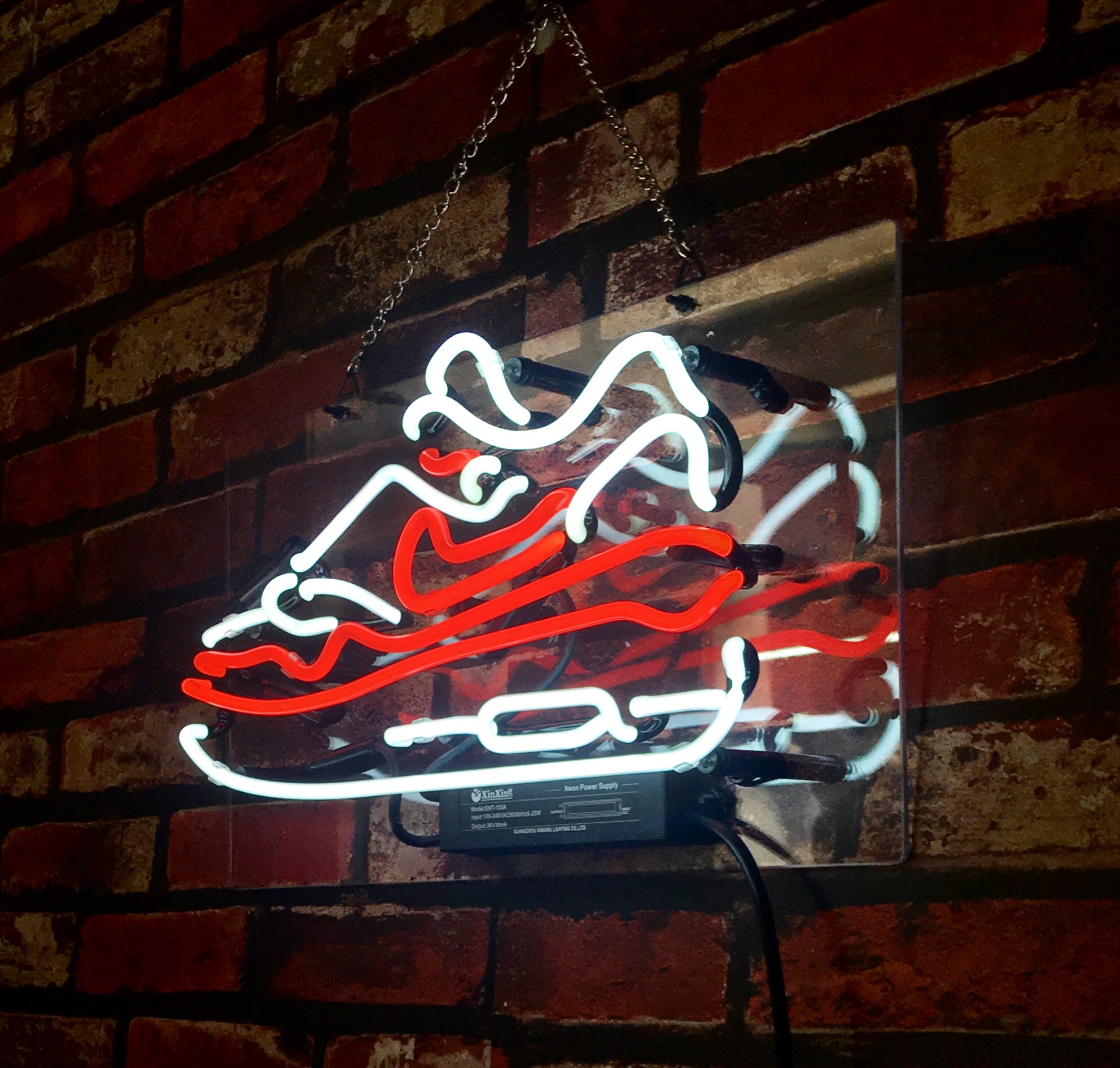 Sneaker Neon Sign Sport Shoes Store Light Man Cave Pub Club Display ...