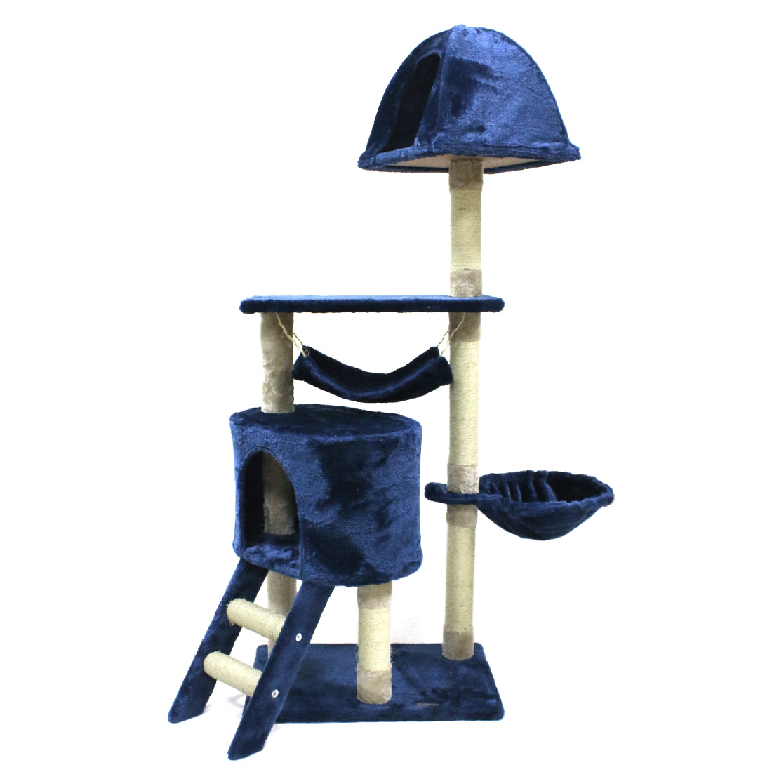 blue cat tree