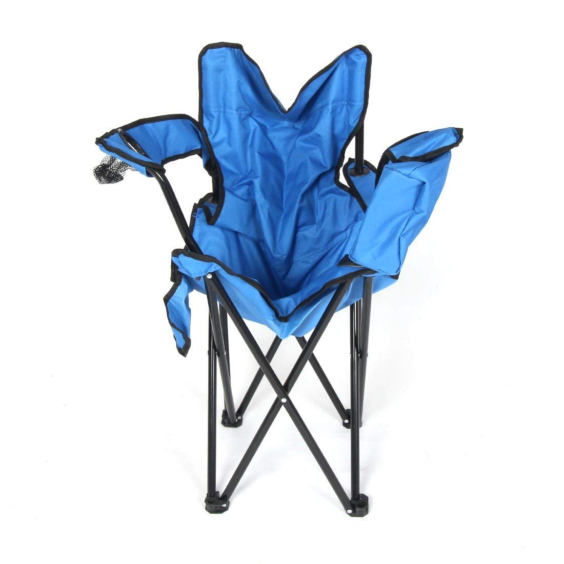 Simple Camping folding Beach Chair Outdoor Fishing Chair with  Litter Caddie