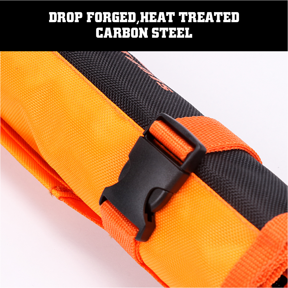 Large Tool Roll Up Pouch Bag Wrench Organizer 21 Pockets Easy Storage