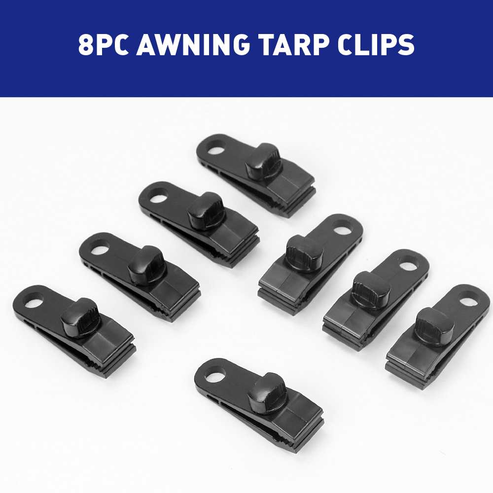 8PC Heavy Duty Tarp Clips Clamps Great for Camping Canopies Tents