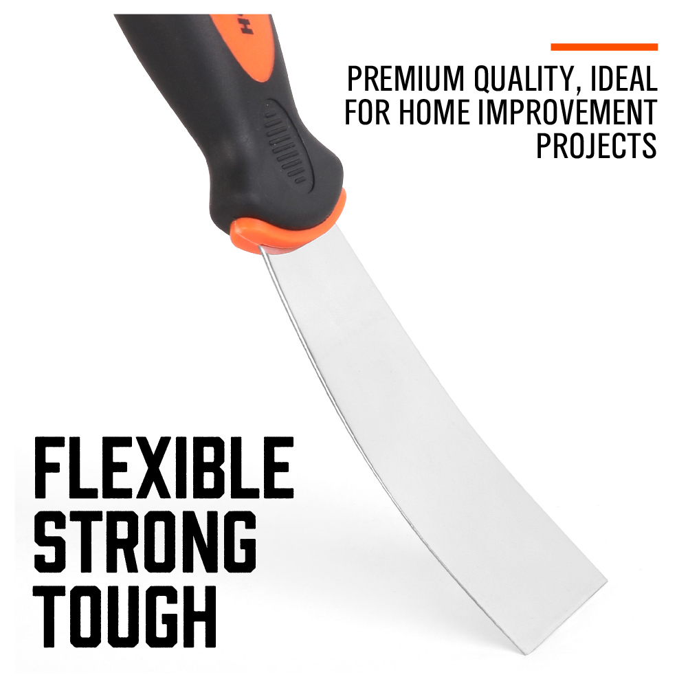 5PCS Putty Knife Drywall Knife Painter Tool 1.5" 3" 4" 6" 6in1