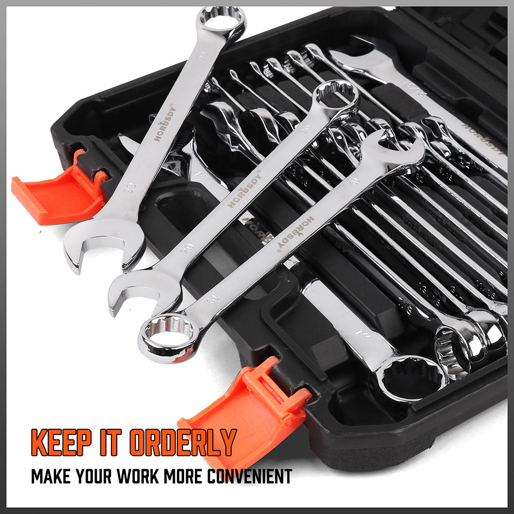 4点セット DEELUXE22.5cm UNION SABRINA 141cm 32PC Wrench Spanner Set SAE Metric 1/4