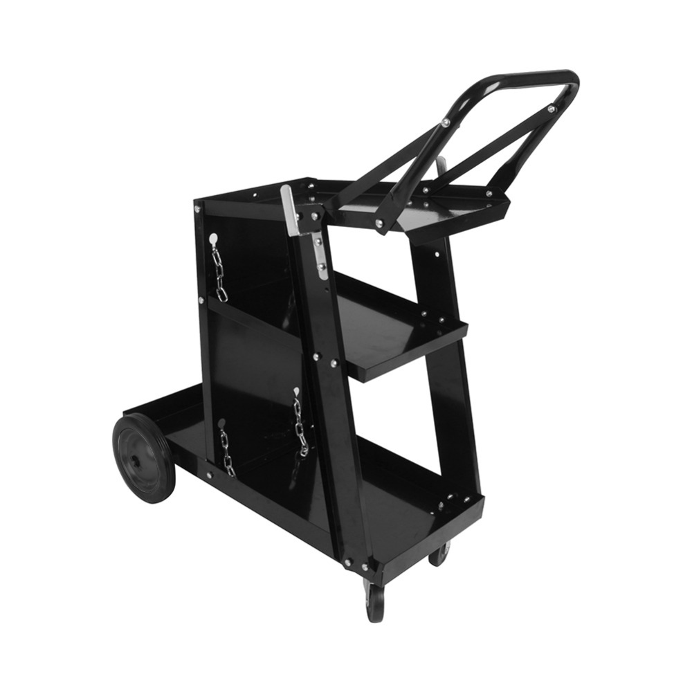 Welding Trolley Cart Mig Tig ARC MMA Plasma Cutter Welder Storage Bench ...