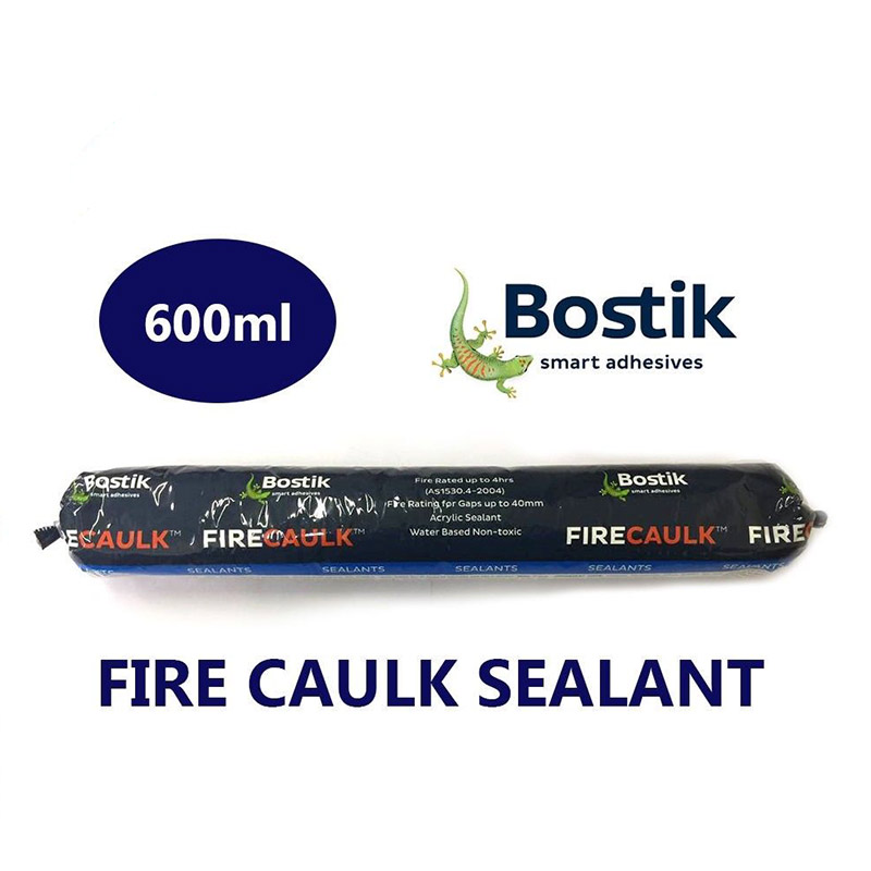 Bostik Fire Caulk smart adhesive sealant fire rated 600ml Sausage Limestone eBay