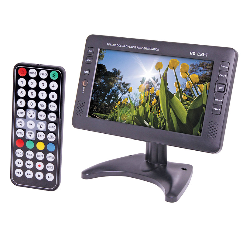 AU Shipping 9" Digital Analog Portable Television HD TV tuner USB PVR