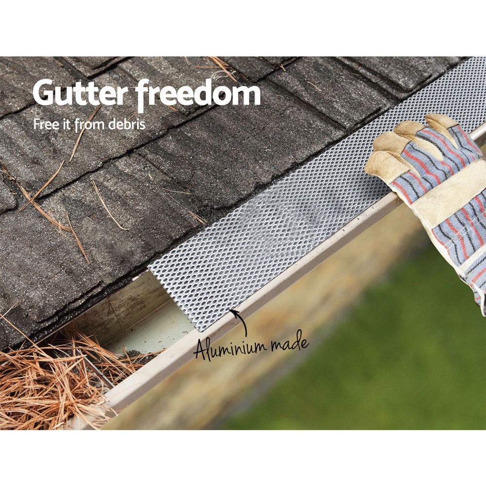Gutter Guard Aluminium Deluxe Leaf Mesh Keeps The Leafs Out AU STOCK