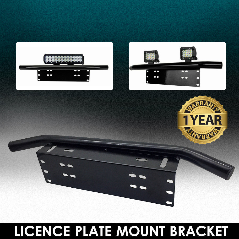 23" Number Plate Bullbar Frame For Driving Light Bar Mount Mounting