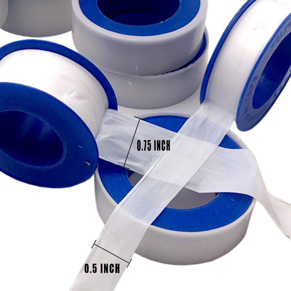 Teflon Tape white thread sealing water ptfe plumbing tape TeflonTape