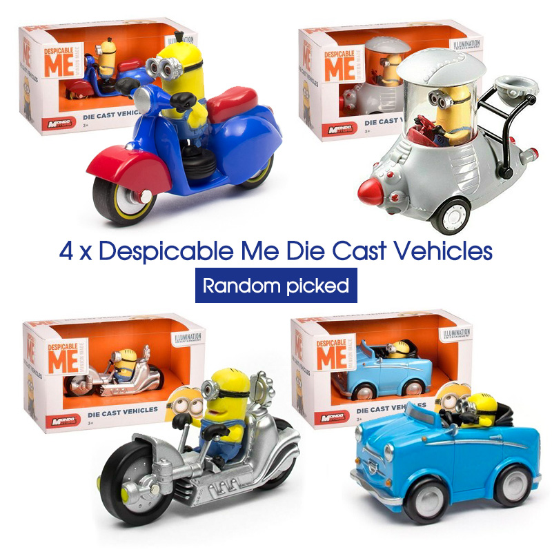 minions diecast vehicles