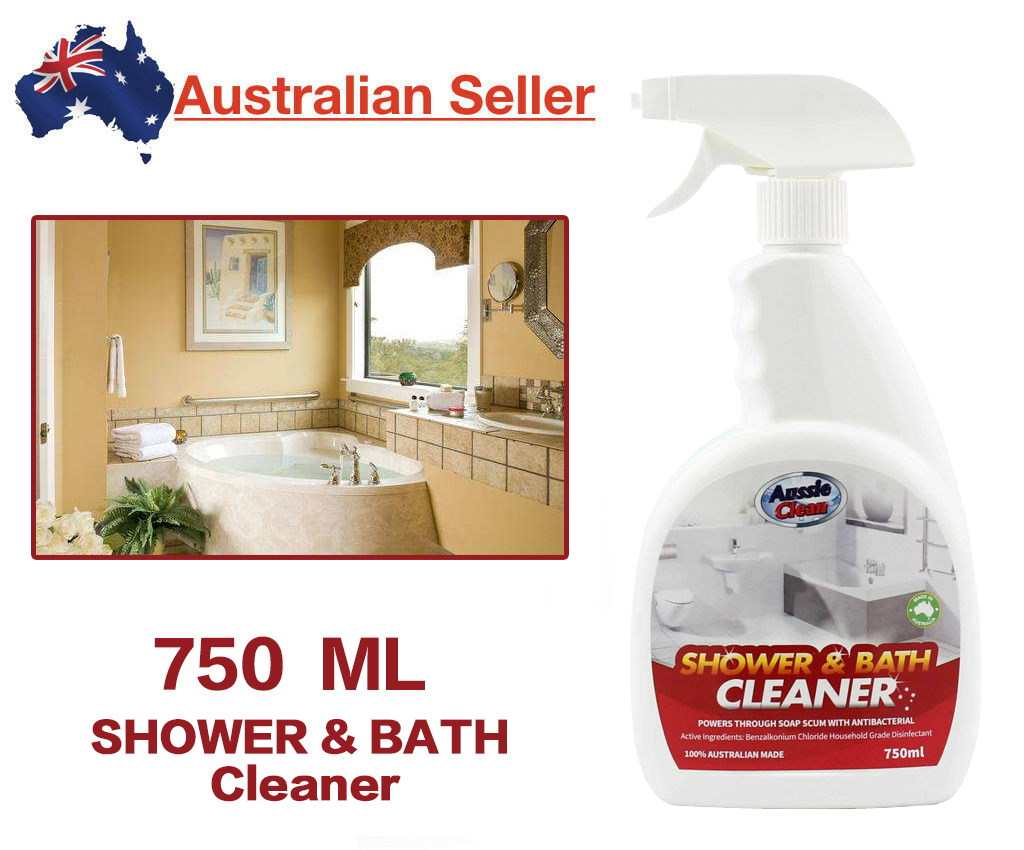 Anti Bacterial Aussie Clean Disinfectant Shower & Bath Cleaning Spray