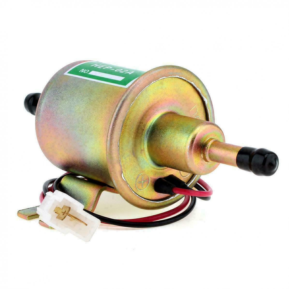 12V 2.5-4 Universal PSI Gas Diesel Inline Low Pressure Electric Fuel ...