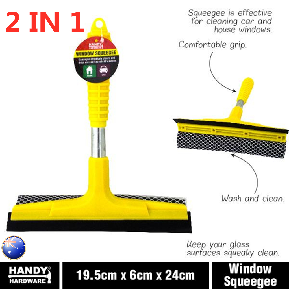 Glass Window Cleaning Squeegee Blade Wiper Cleaner HomeShower Bathroom 25-45CM