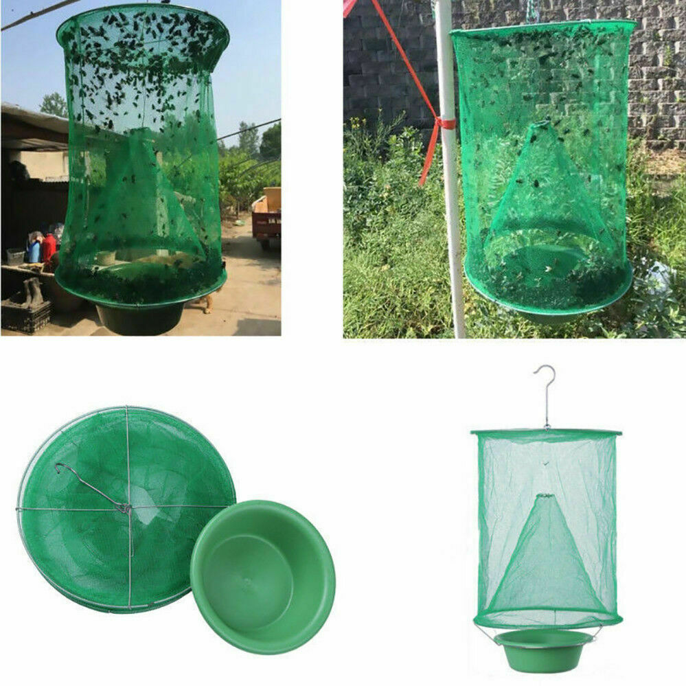 Fly Trap Net Ranch Envirosafe Reusable Fly Catcher Fly Netting Fly ...