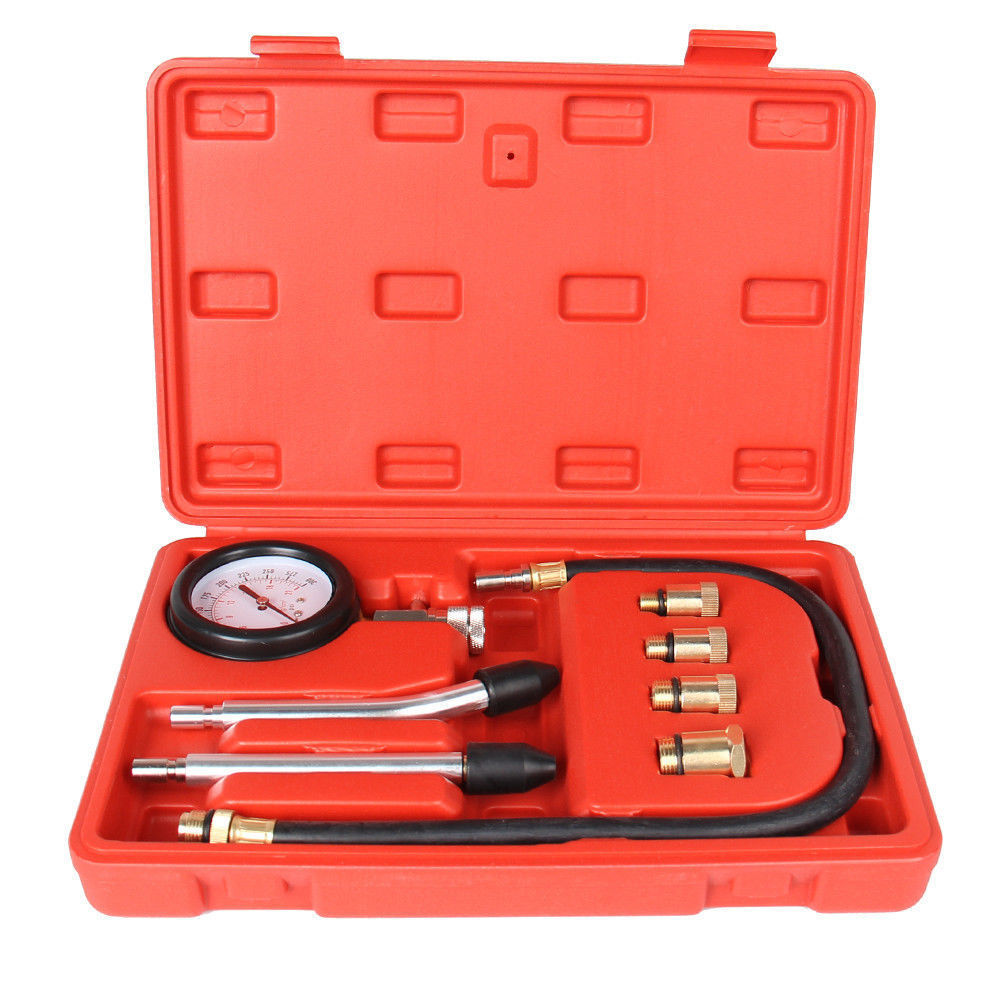 Petrol Engine Compression Tester Kit Tool Set For Automotives