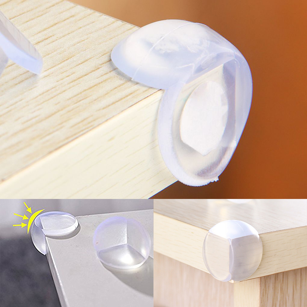 Baby Proofing Safe Glass Desk Table Edge Corner Cushion Guard Protector Bumper