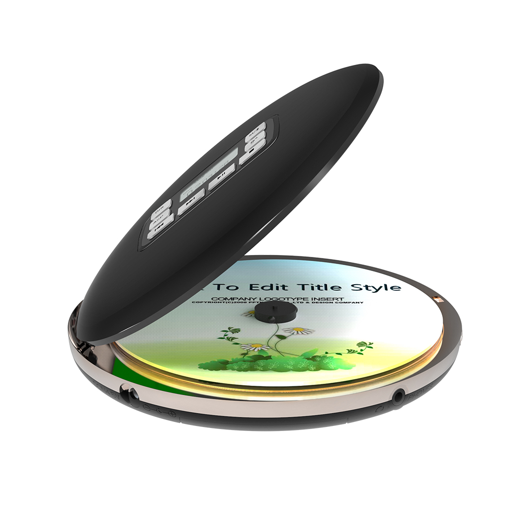 HOTT CD611T Portable Bluetooth CD Player LCD Anti-Shock CD ...