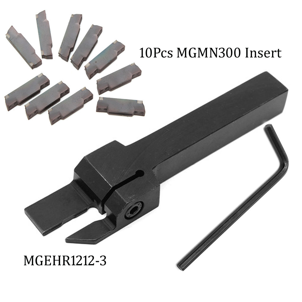Mgehr12123 Lathe Cut-Off Grooving Parting Tool Holder Mgmn300 Insert Blade iD 