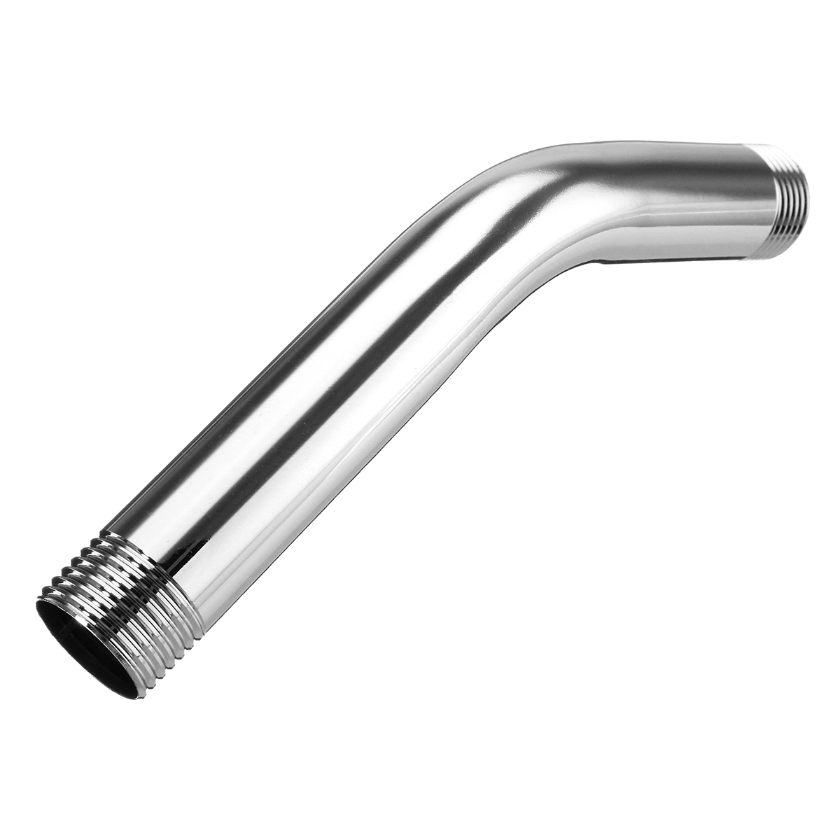 15cm G1/2" Stainless Steel Shower Head Extension Angled Shower Arm