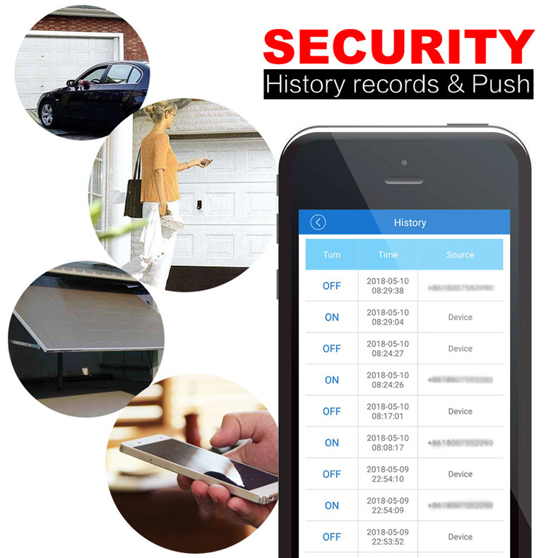 Details Zu Tuya Smart Wifi Garage Door Opener Controller W App Fits Iphone Ios Android