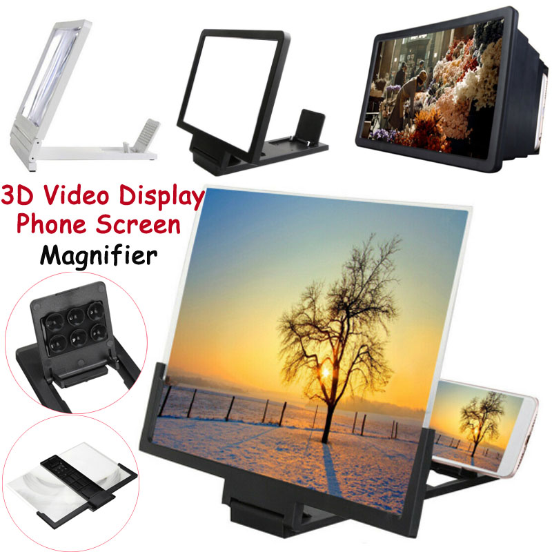 F2 F3 Mobile Gadget 3d Screen Magnifier Video Enlarge Stand