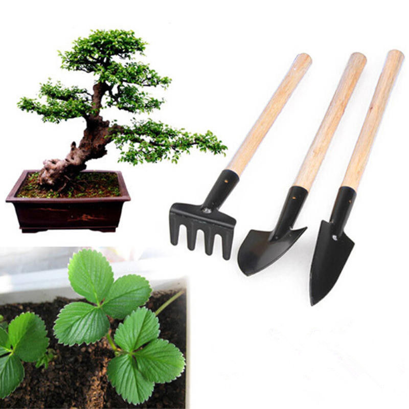 3Pcs Flower Planting Garden Hand Tools Useful Mini Transplanting Tools HV