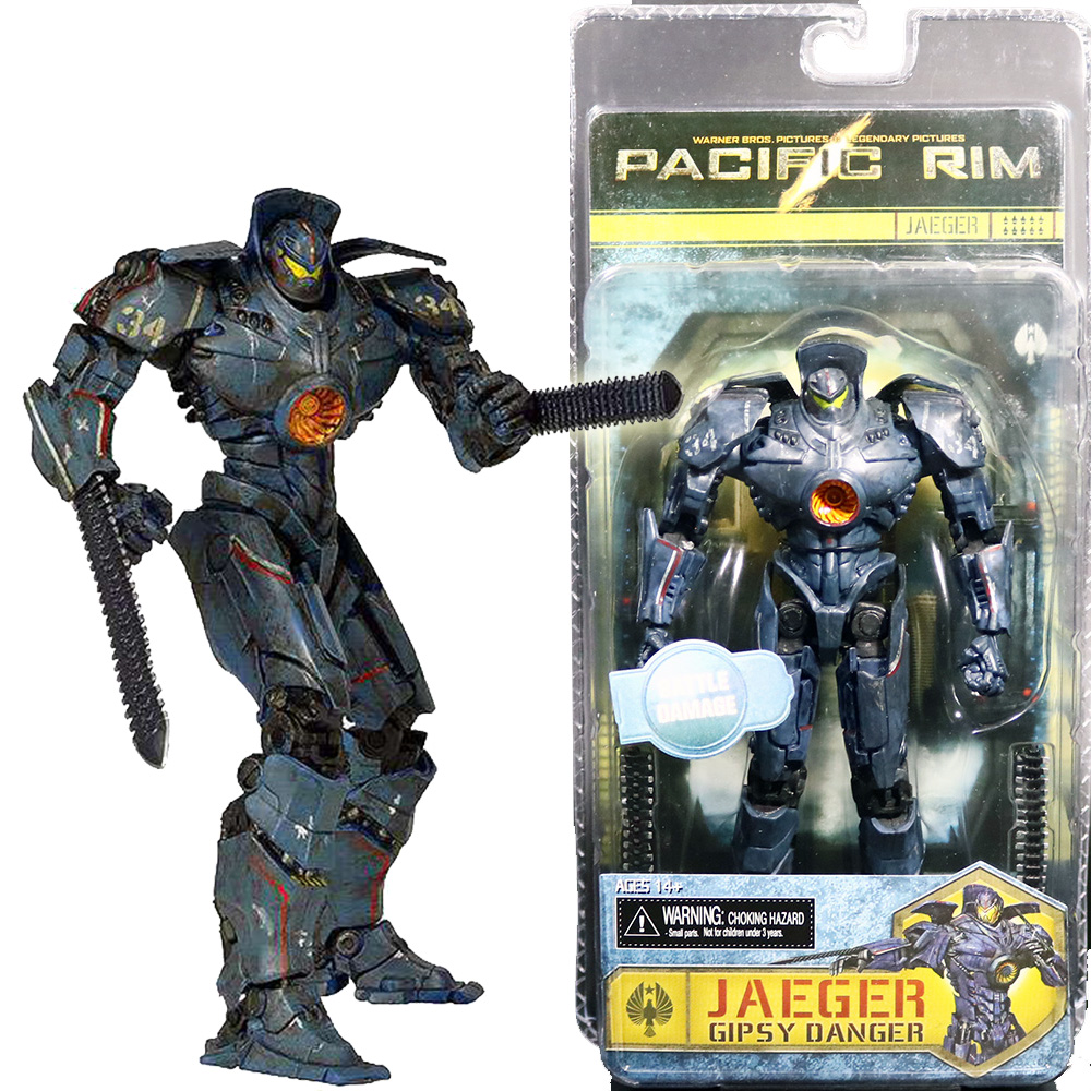 Tv Movie Video Games Toys Hobbies Neca Pacific Rim Gipsy Danger Battle Damage Jaeger 7 Action Figure Robot Toy Coordinare Com Br