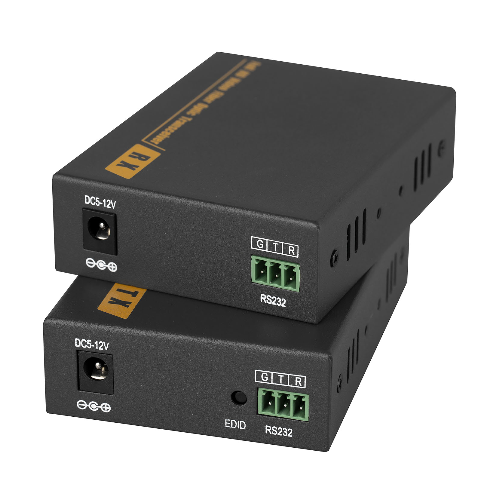 4K 30Hz HDMI to LC Fiber Optical Converter RS232 2KM Extender Video ...